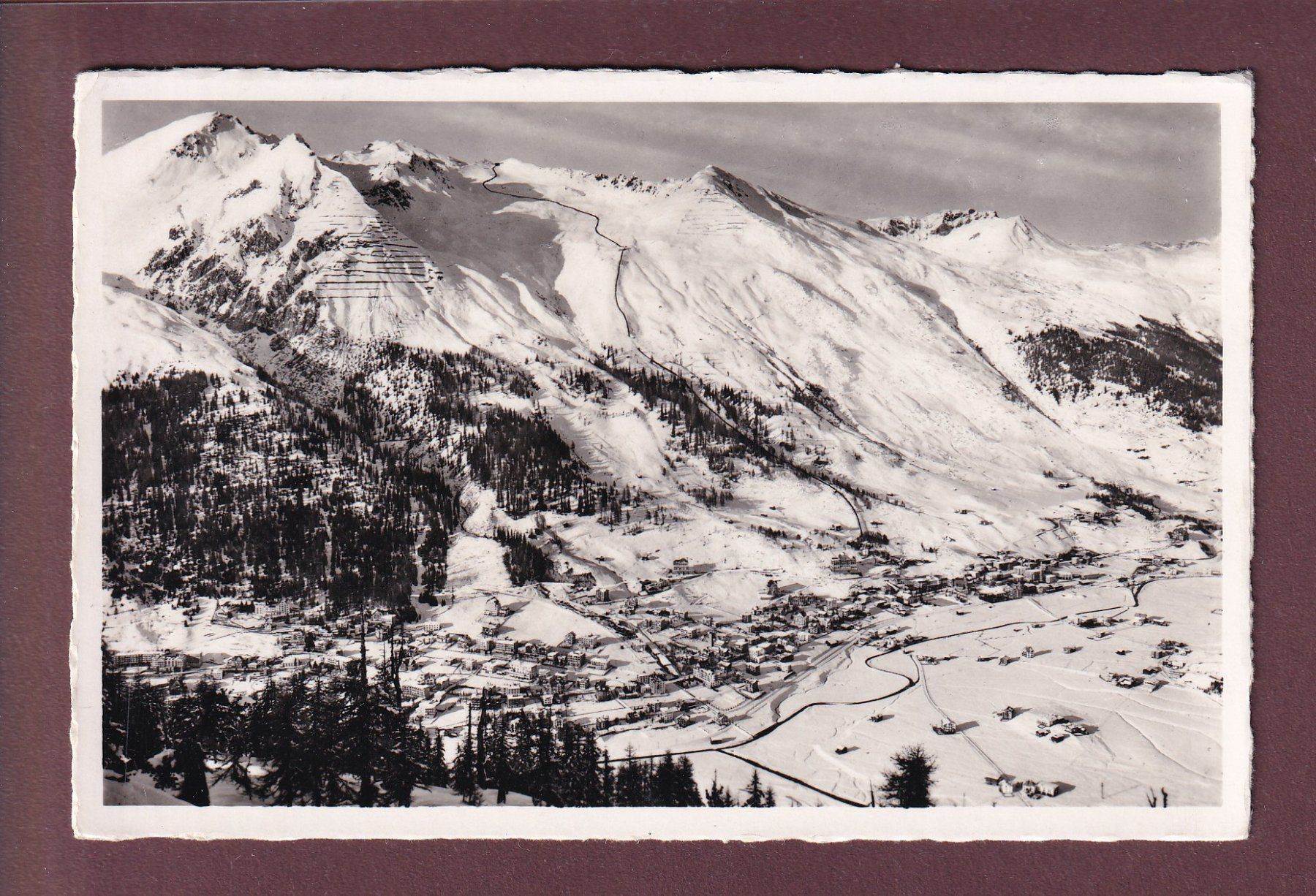 Cartes postales: DAVOS - Parsennbahn - 1952 – D'occasion à Pully par nicecards