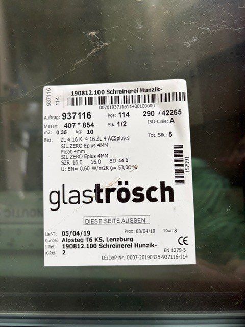 Fenster: 3Stk. Fenster – Gebraucht aus Rothrist von SchHunWerGmbH 7