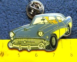 BUICK 1955 AUTO PIN GROSSS 40mm GLASIERT