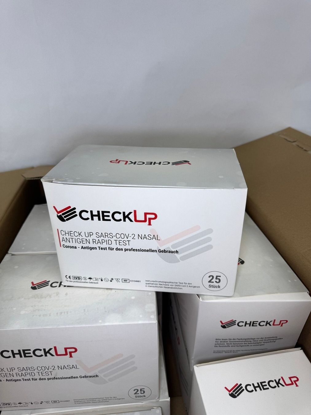 Medizinische Geräte: CHECKUP SARS-COV-2 Nasal Antigen Rapid Test neu – Neu und originalverpackt aus Aesch BL von Pendrive 3