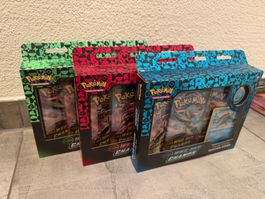 Pokémon Weg des Champs 3× Pin-Kollektion Sealed DE
