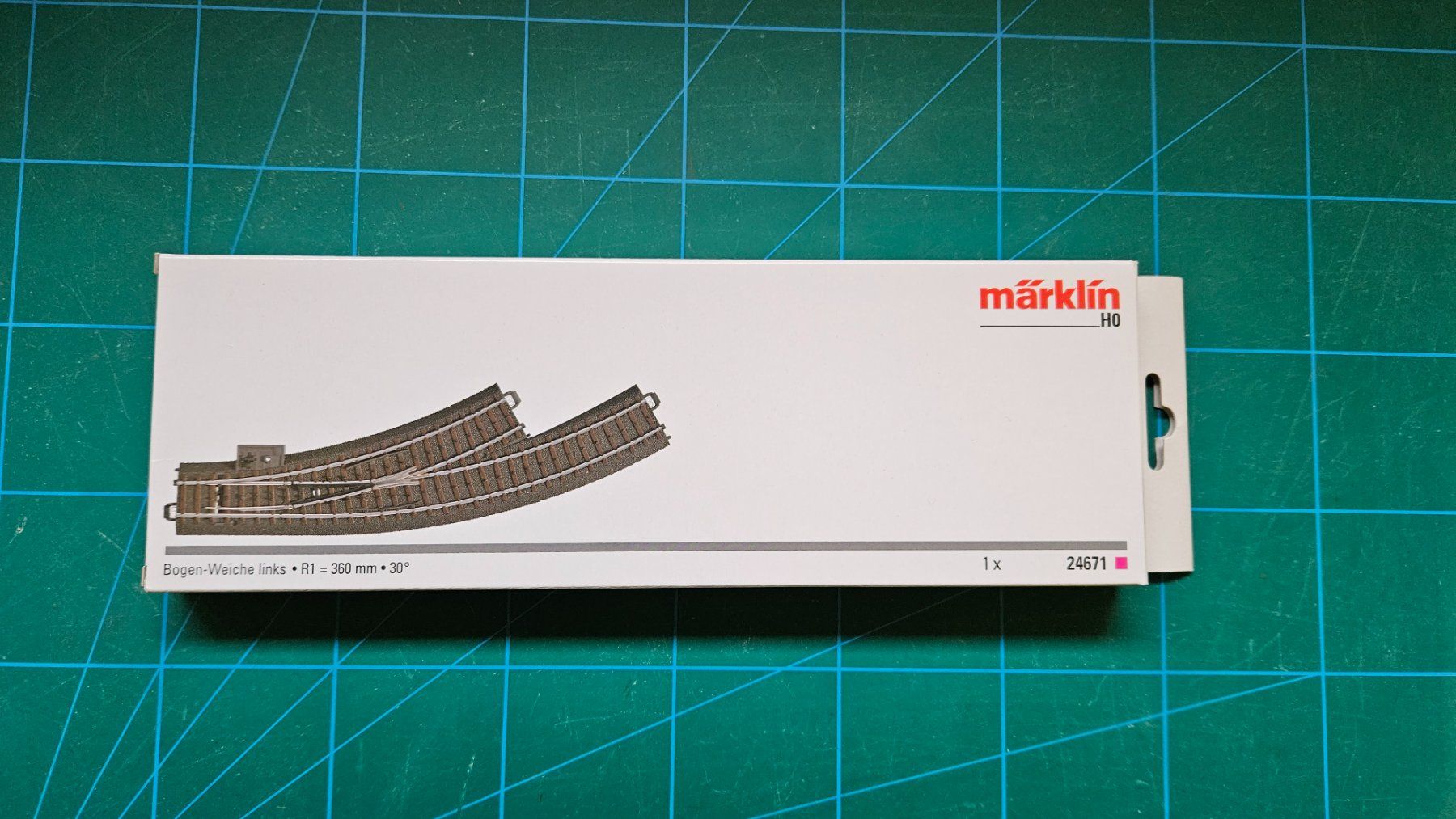 Märklin Modellini di ferrovie: Märklin Weiche 24671 – Nuovo e nell'imballaggio originale da Brüttelen venduto da frediwellensitich