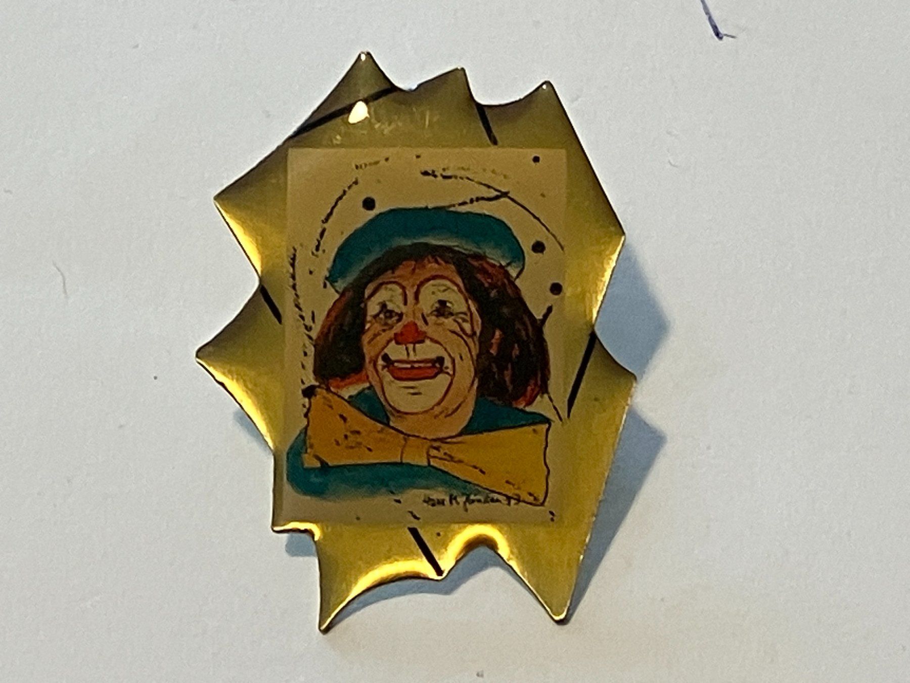 Placchette & Badge: 1 Pin Zirkus Clown – Usato da Basel venduto da djwwpp