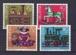 PJ 1983, kompletter Satz postfrisch**