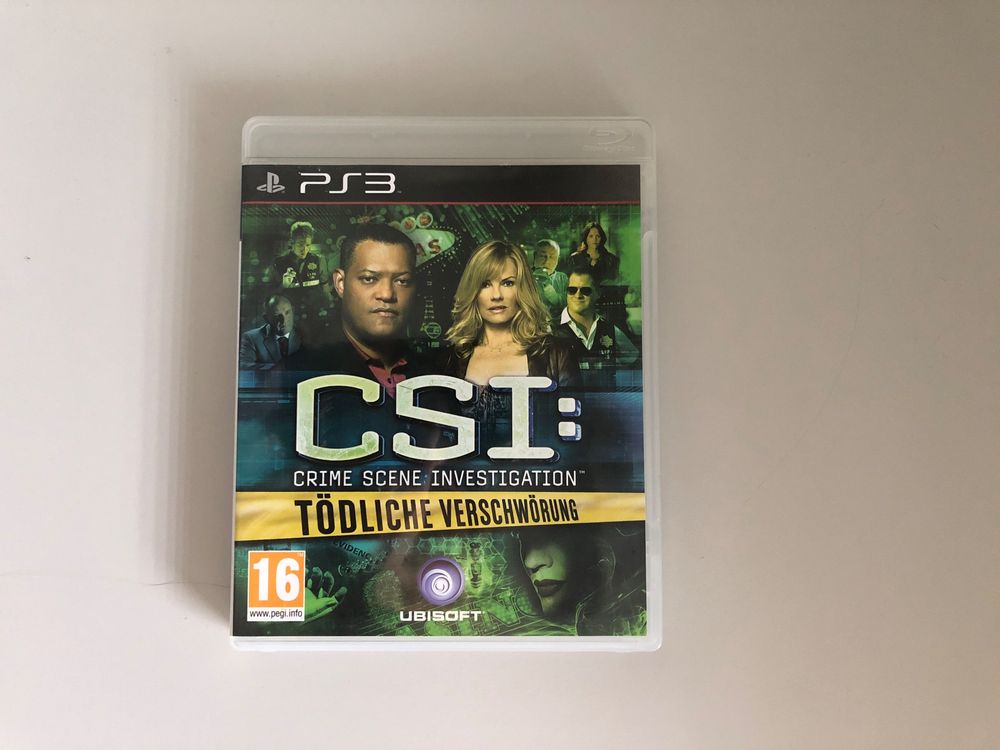 CSI Crime Scene Investigation Tödliche Verschwörung - PS3 | Kaufen auf ...