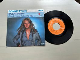 BONNIE TYLER tolle Single It's a heartache Kult Hit Top