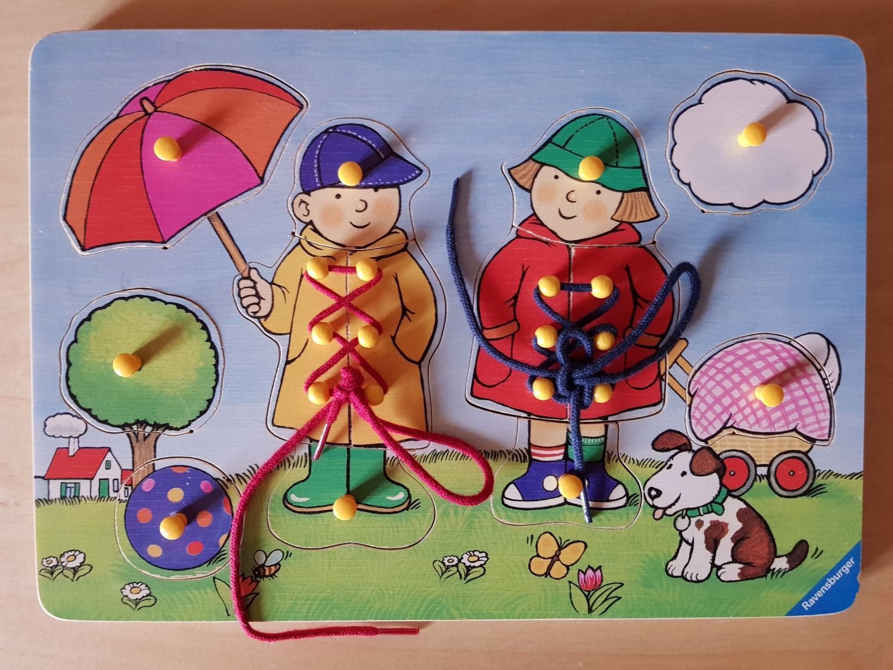 Ravensburger Puzzle: Holz Puzzle mit Schleife binden Ravensburger – Usato da Wiesendangen venduto da samoalk