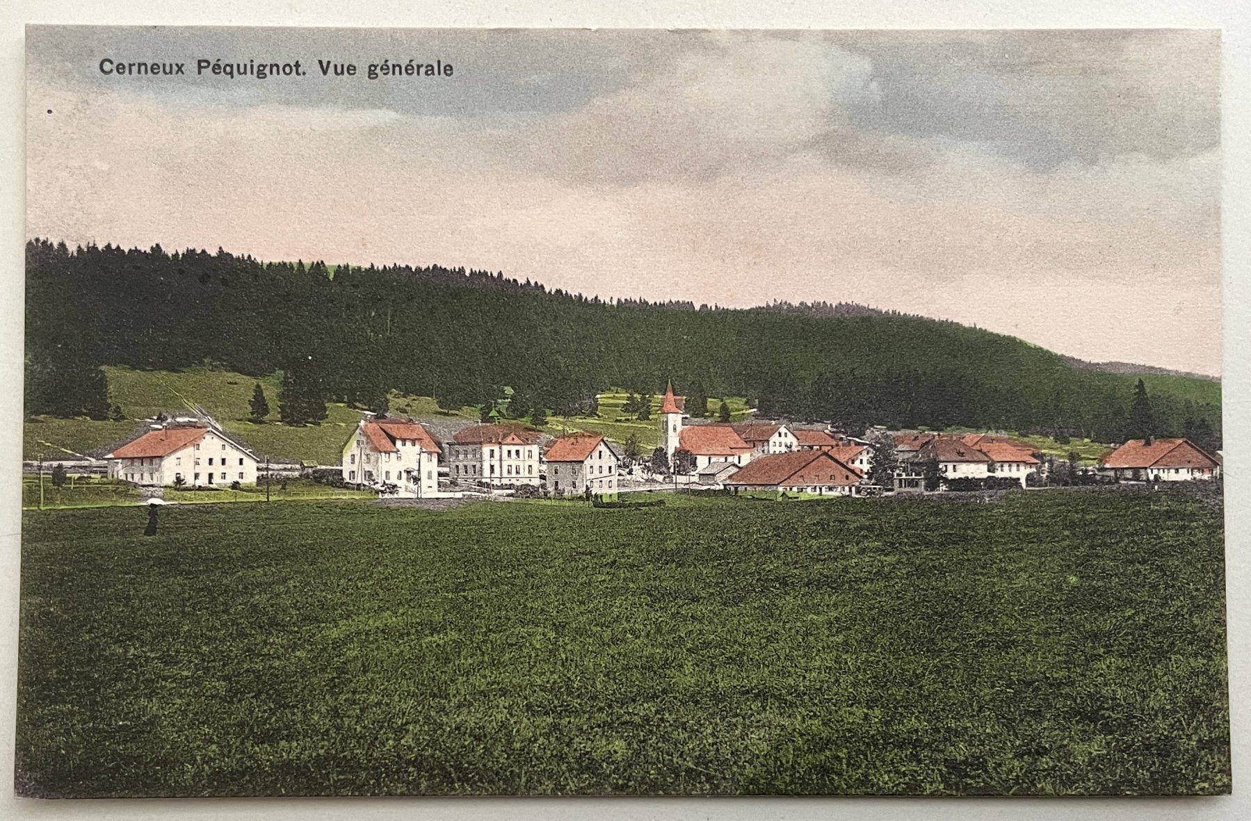 Cartoline postali: Cerneux Péquignot - Vue générale – Usato da Savagnier venduto da Ne2065