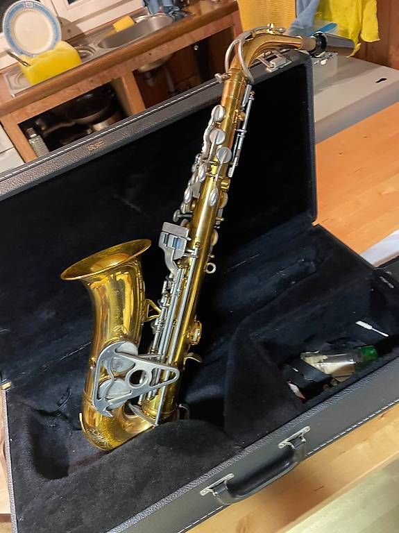 Strumenti musicali: Saxaphon King 613 USA – Usato da Niederscherli venduto da Wildlachs 4