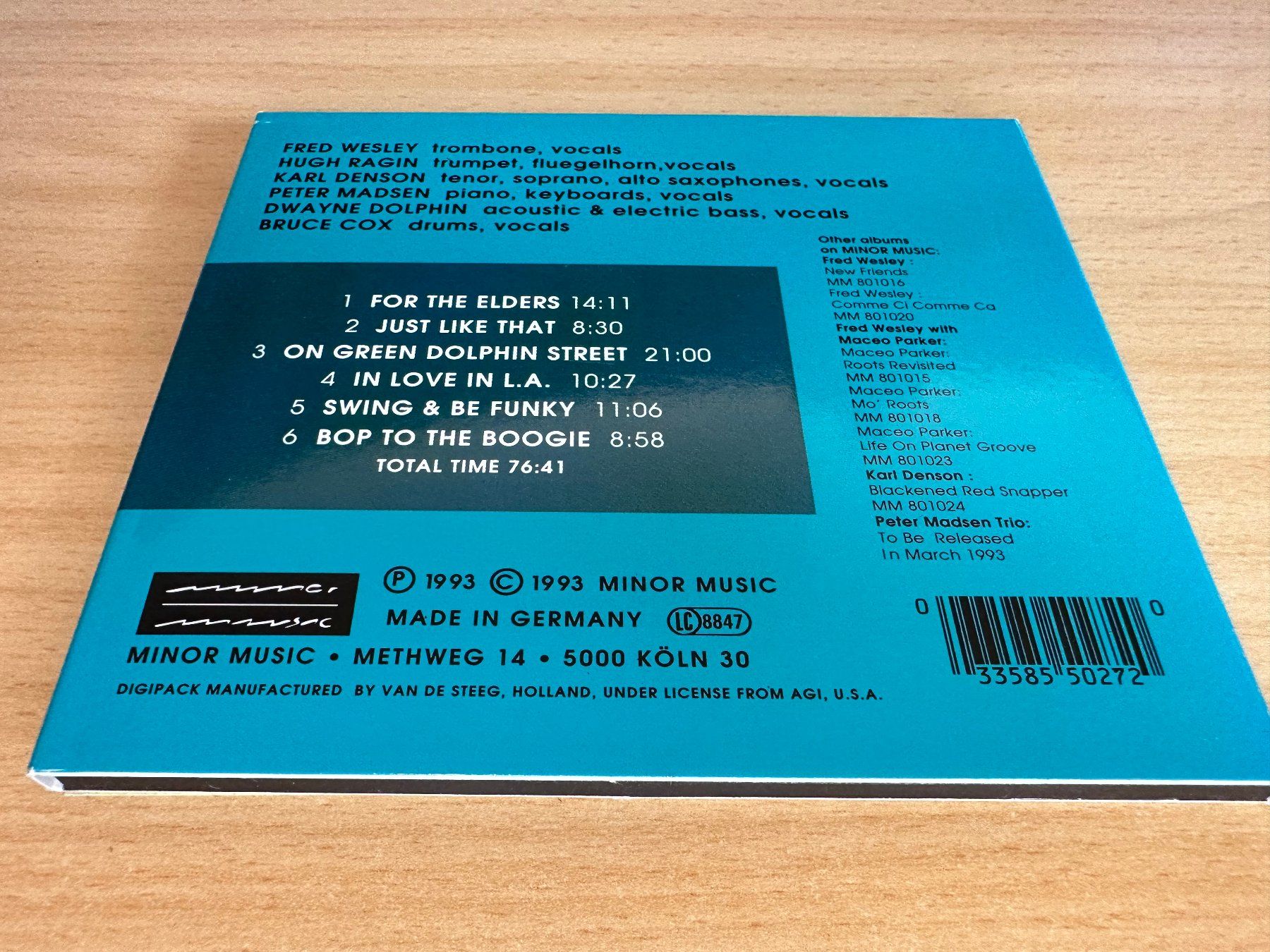 CDs: Fred Wesley – Swing & Be Funky – Gebraucht aus Rikon im Tösstal von Alpenmutz 1