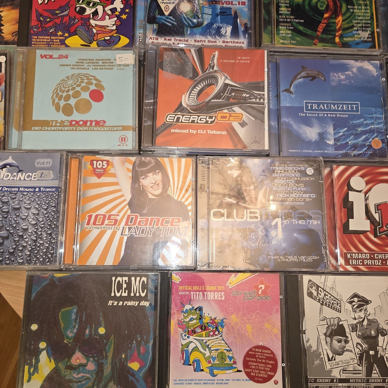 CD:  CD-Sammlung Techno, Trance, House, Dance, Electro - T 166St – Usato da Kriens venduto da gra_fhn7 7