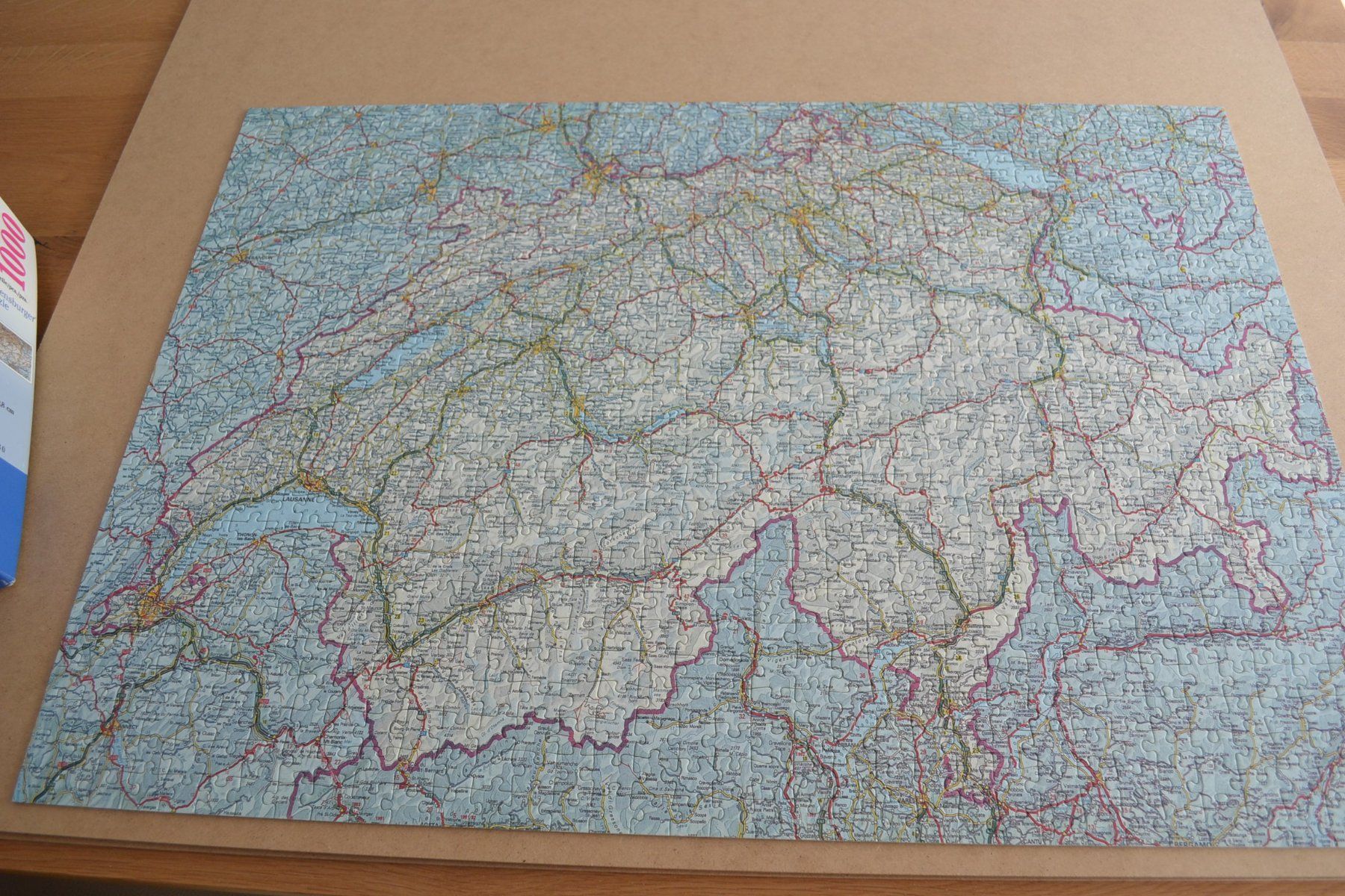 Ravensburger Puzzle: Puzzle 1000 Teile - Schweiz – Usato da Kölliken venduto da Knorrli58 2