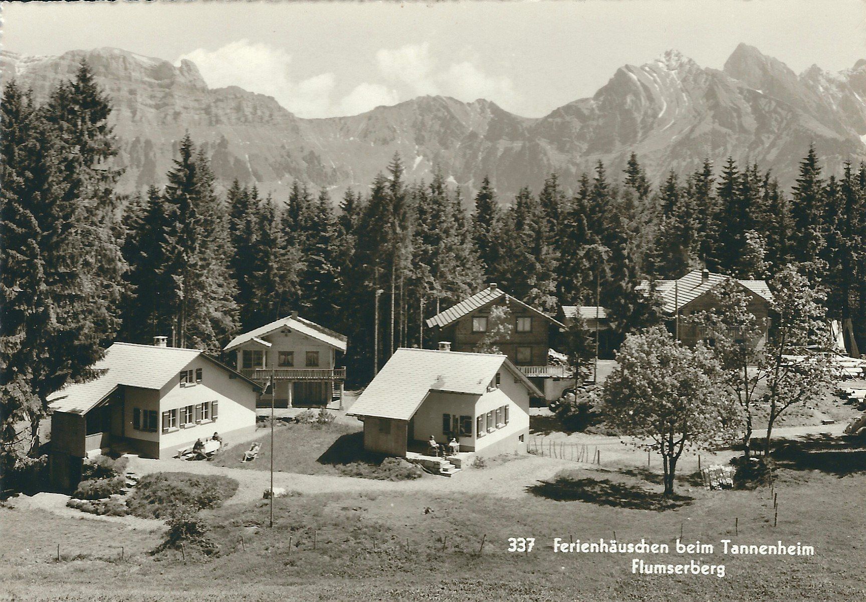 Cartoline postali: Flums - Flumserberg / Tannenheim – Usato da Flums venduto da Guscha1