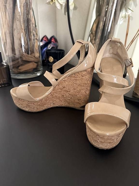 Scarpe da donna: Jimmy Choo Sandalen mit Keilabsatz – Usato da Schindellegi venduto da wae_fhj7 3