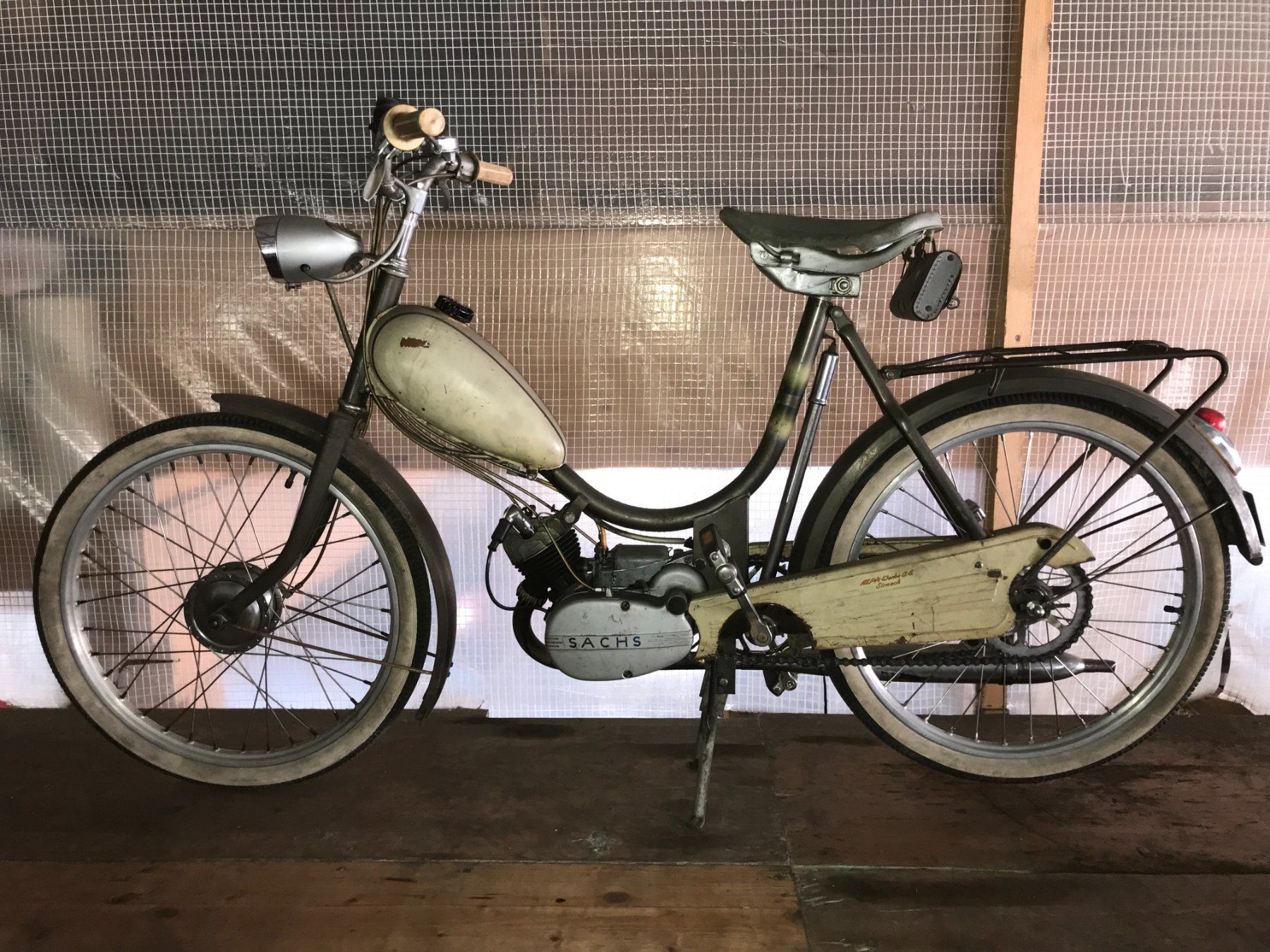 Alpa Mofas: Alpa 30 Moor Sachs 502 2 Gang 1961 kein Caravelle Tigra Pony – Gebraucht aus Schöftland von Moparrt69 2