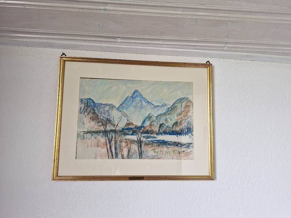 Gemälde: Cadre Pastel d'Italo Bearzi – Gebraucht aus Fey von Vagabond4 1