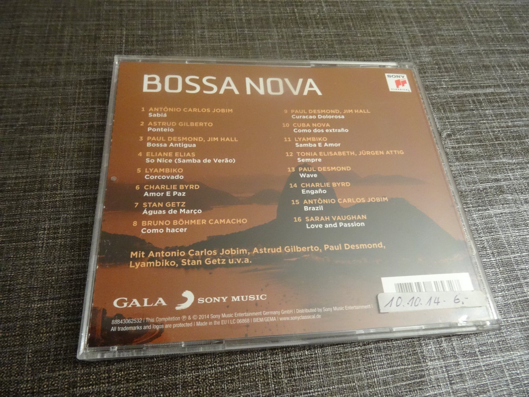 CDs: Bossa Nova CD – Gebraucht aus Olten von Disc-Ausverkauf 1