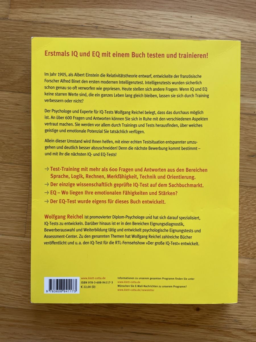 Bücher: Das grosse Intelligenz Buch – Neu (gemäss Beschreibung) aus Walenstadt von ste_mp6f 1