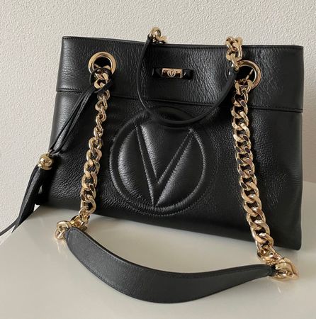 Black Handbag Valentino Made in Italy