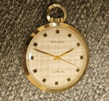 Montre de poche Rovano Incabloc vintage