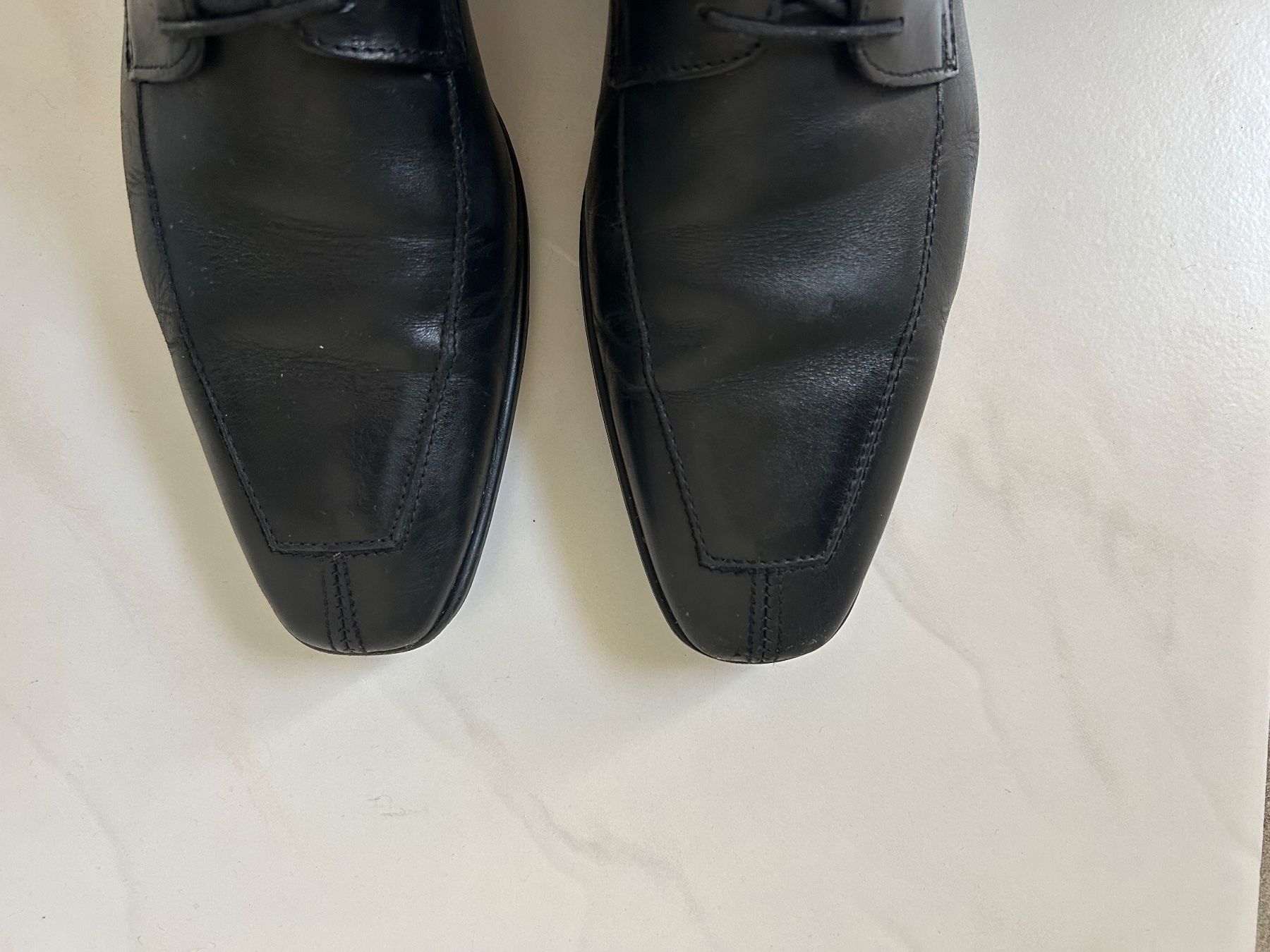 Herrenschuhe: Herren Schuhe schwarz von Walder, Leder – Gebraucht aus Gutenswil von walker60 1