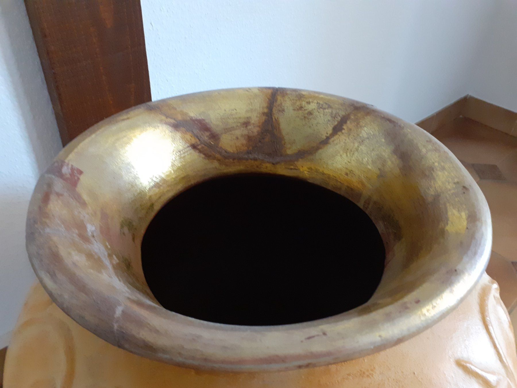 Vasi & Recipienti: Schöne Vase in sanftem gelb – Usato da Basel venduto da Christallina 2
