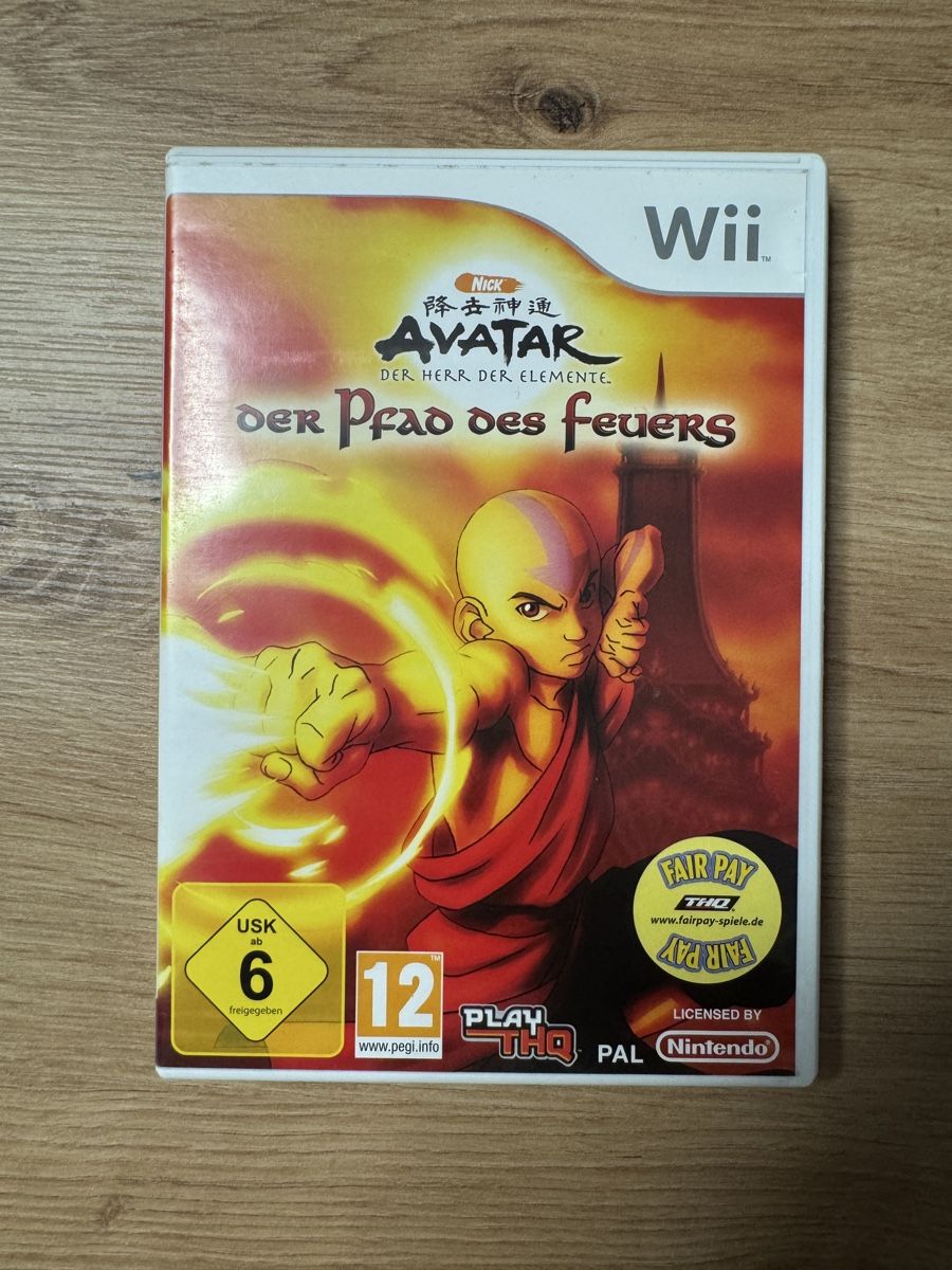 Nintendo Giochi: Avatar Der Herr Der Elemente Pfad des Feuers Wii Spiel – Usato da Biberist venduto da etesummer