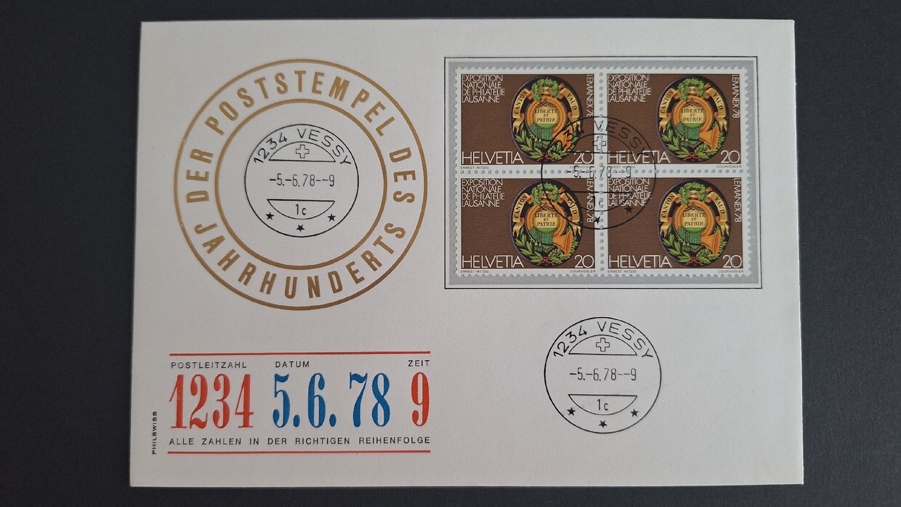 Alle Briefmarken: Sonderbrief mit Superdatumstempel – Neu (gemäss Beschreibung) aus Pratteln von walti-6060