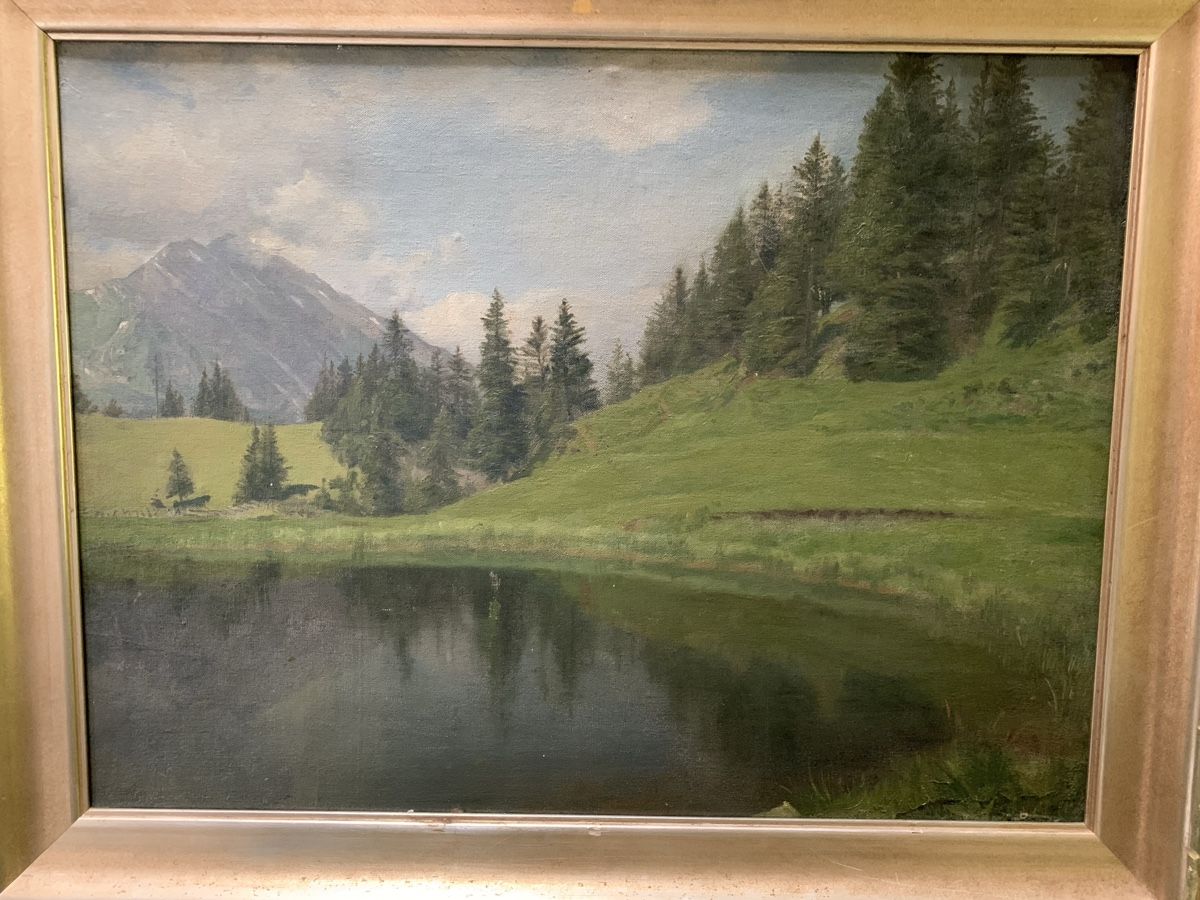 Dipinti: Schweizer Schule um 1880-1900 – Usato da Wolfhalden venduto da SecondAntique 1