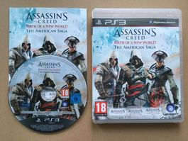 ASSASSIN'S CREED Birth of a new World American Saga für Ps3