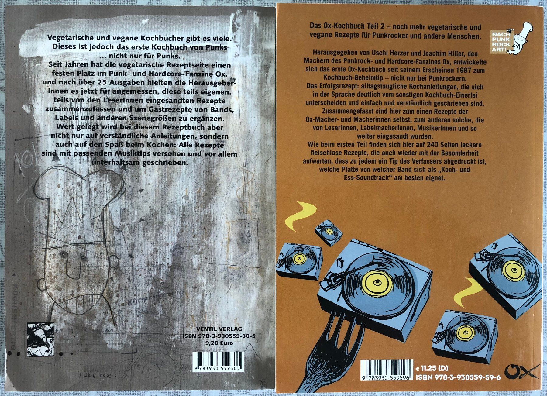 Bücher: Das Ox-Kochbuch volumes 1 à 4 – Gebraucht aus Le Crêt-p-Semsales von staglione69 1