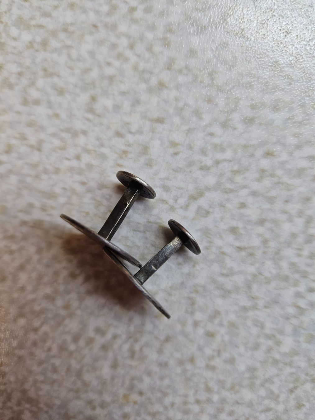 Manschettenknöpfe: Manschettenknöpfe Silber 925 – Gebraucht aus Urdorf von Colina 4