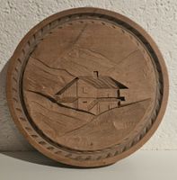 🔥 Antikes Biber-Model rund Holz 14,8cm Appenzeller Haus 🔥