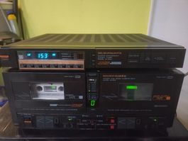 Ensemble Marantz Tuner ST563L et Platine K7 SD553