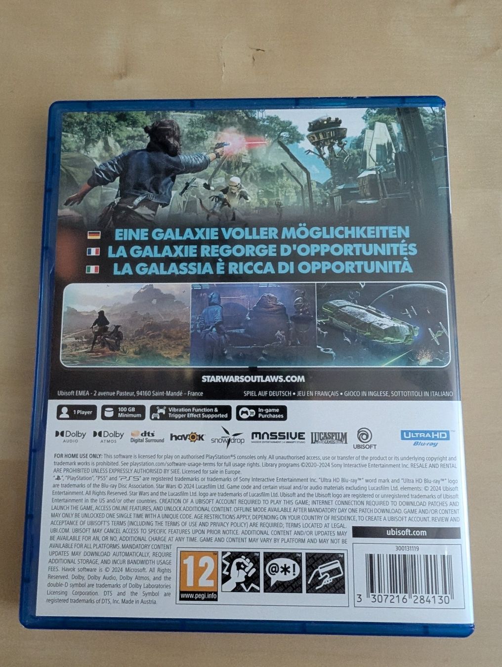 Sony Spiele: Star Wars Outlaws PS5 – Gebraucht aus Gland von Conan85 2