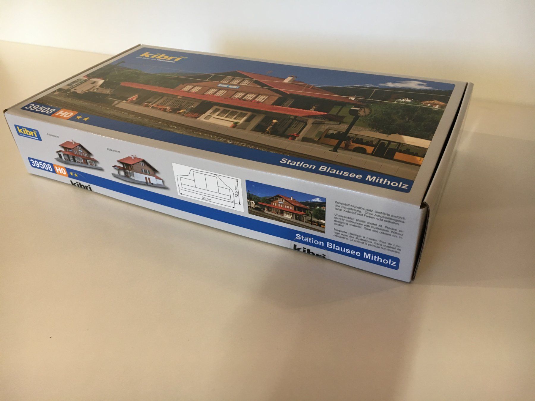Kibri Modellini di ferrovie: Kibri H0 39508 Bahnhof Blausee Mitholz – Usato da Rodersdorf venduto da Joerg11 1