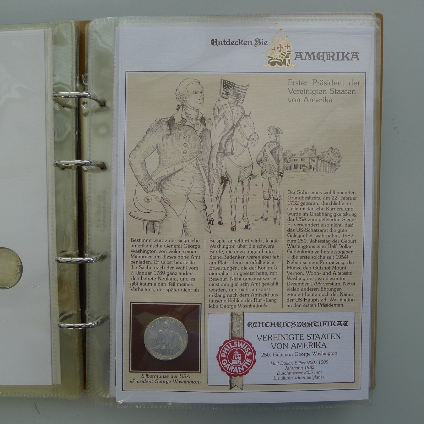 Tutti le monete: 1921-1999 Münz-Sammlung Entdecken Sie Amerika + 225g Silber – Usato da Sursee venduto da Luzernerraute 8