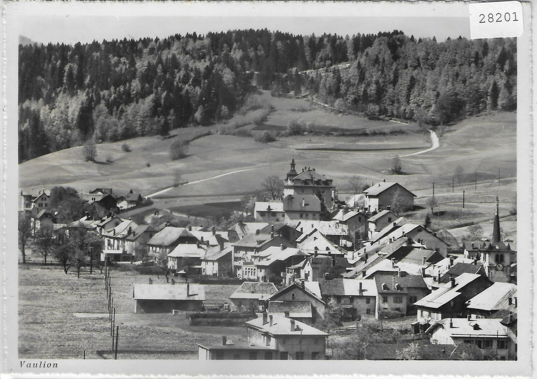 Cartoline postali: Vaulion - Vue generale – Usato da Ettingen venduto da Kartenplanet
