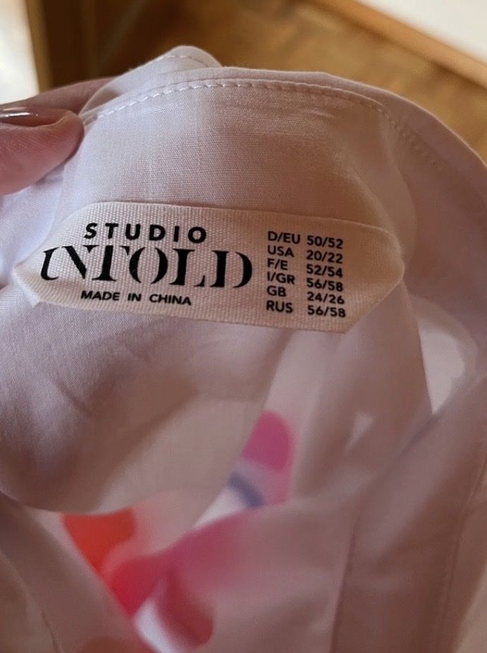 Ulla Popken Blusen: STUDIO UNTOLD Bluse, weiss, Gr.50/52 – Neu (gemäss Beschreibung) aus Luzern von bettygreen 2