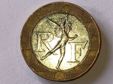 Alle Münzen: Pièce 10frs français 1991 – Gebraucht aus Grône von bnuts 4