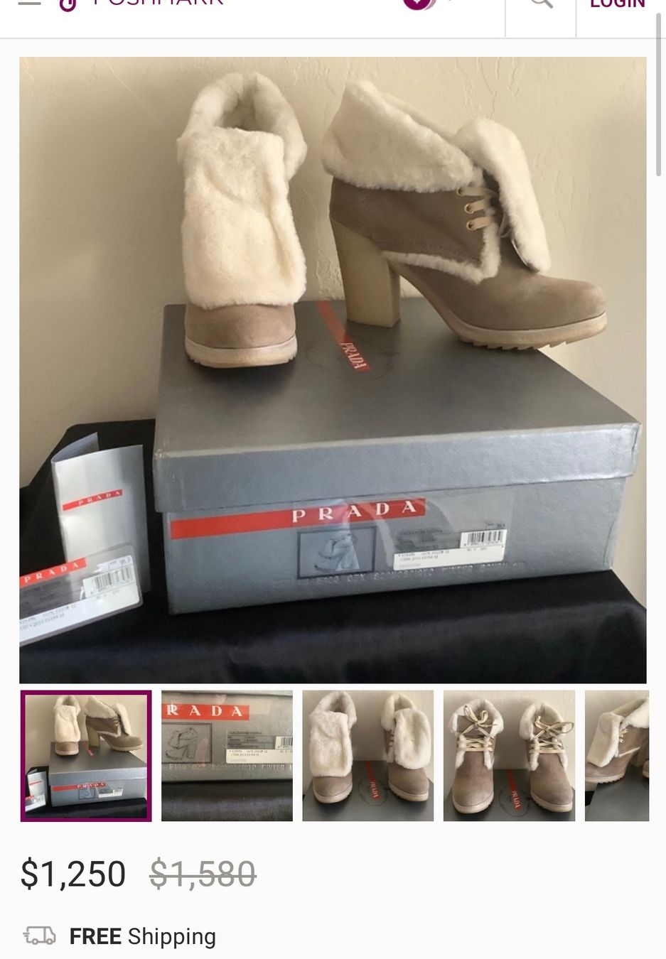 Prada Damenschuhe: Schuhe, Stiefel, boots Prada – Gebraucht aus Zell LU von AliAli24 7