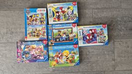 6 Puzzel für Kinder bon 3-5 Jahre 