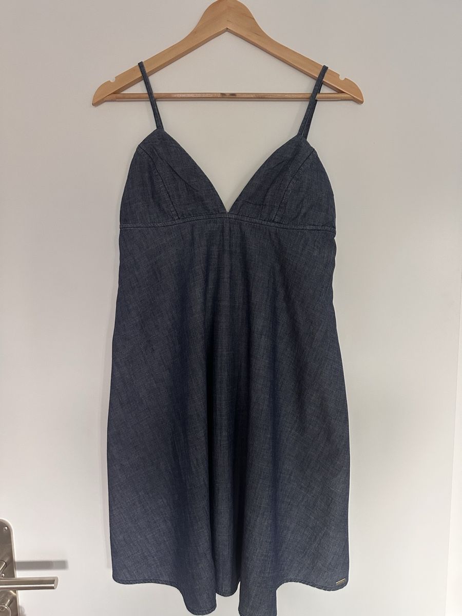 Armani Kleider: Armani Exchange Denim Summer Dress Size 6 – Gebraucht aus Meilen von zana10 1