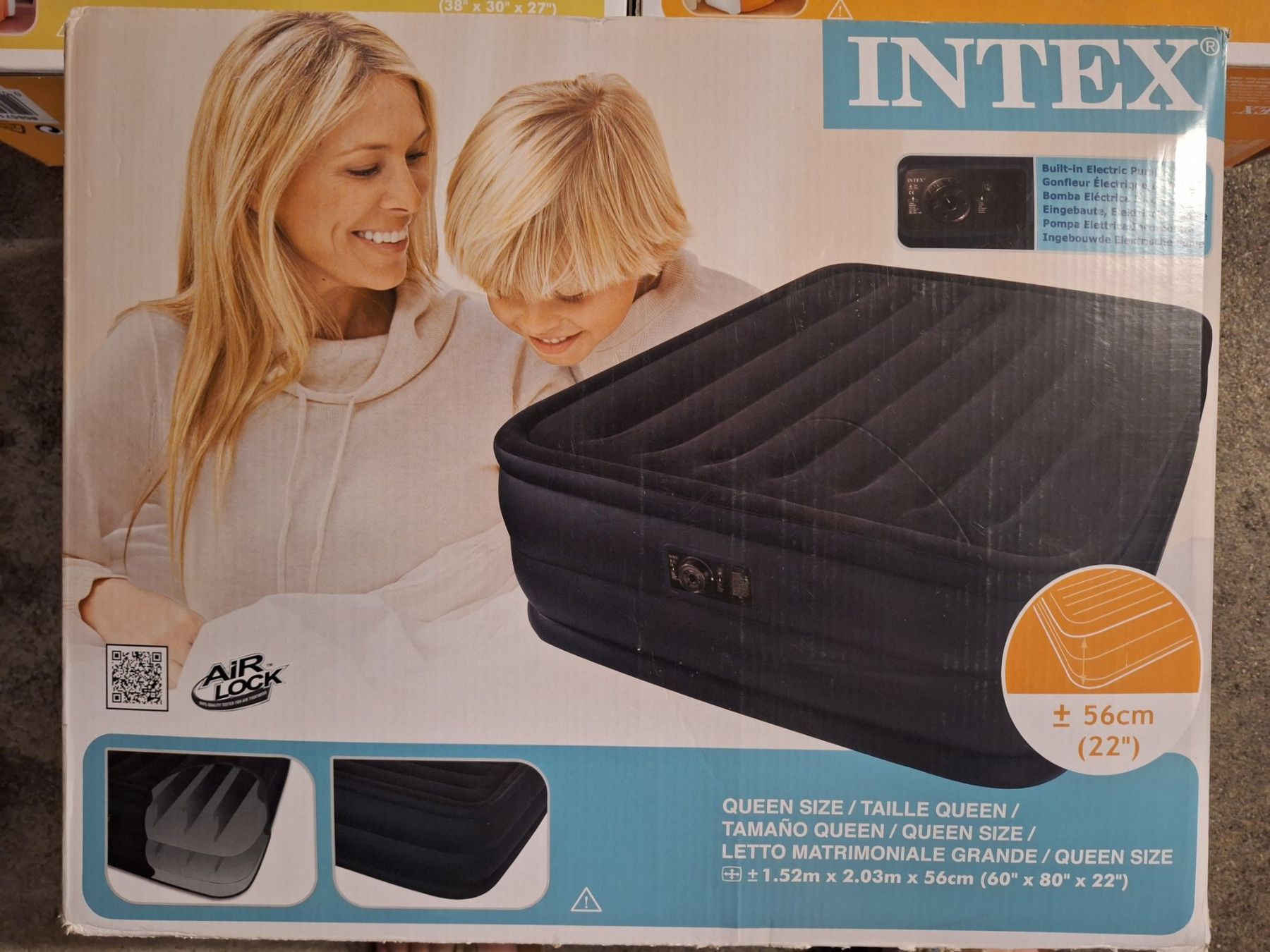 Letti: Intex Queen Size Luftbett & 2x aufblasbare Relax-Sessel – Usato da Oftringen venduto da isa_5cwl
