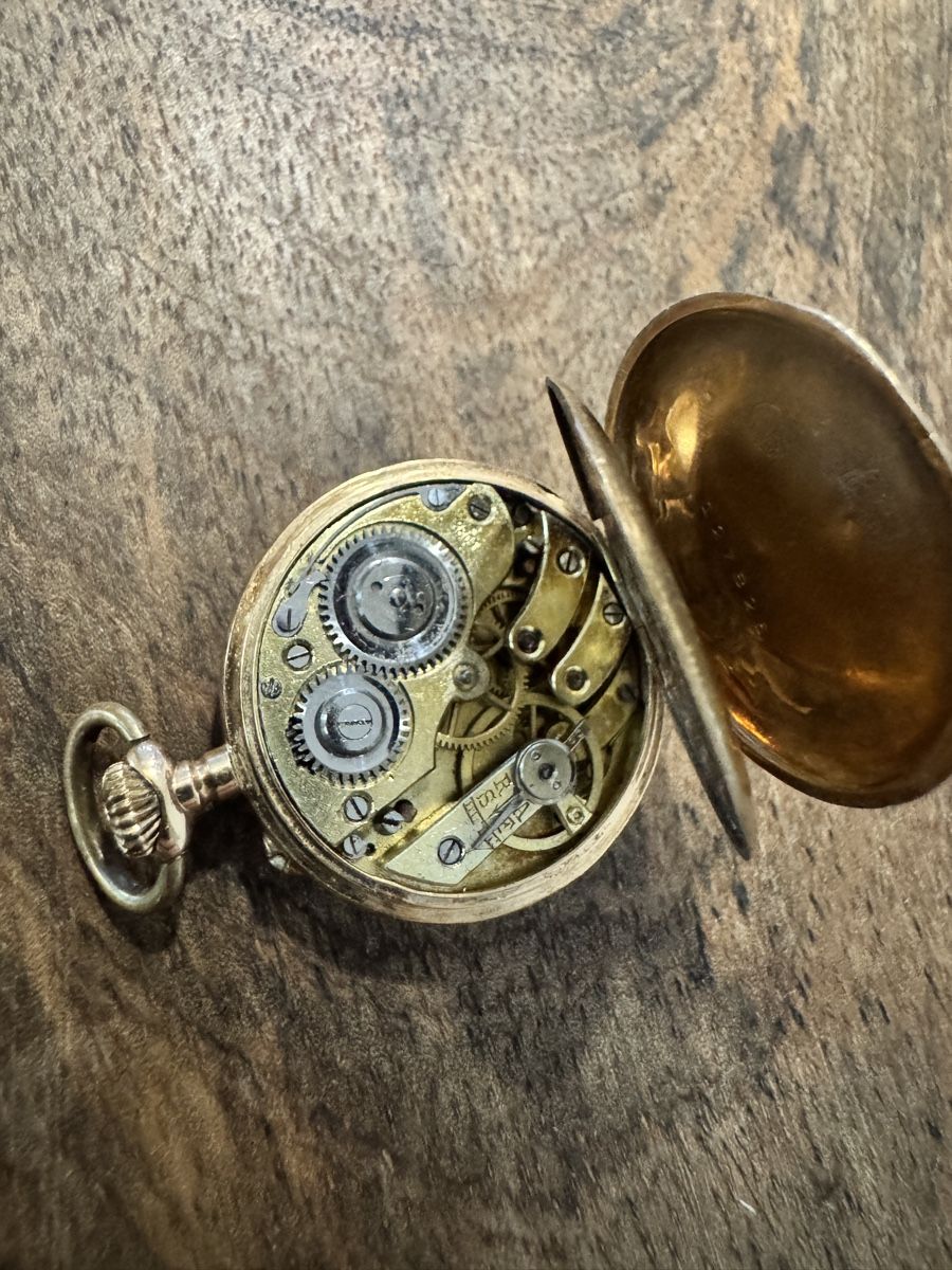 Anhänger: Antike 14K Goldene Taschenuhr oder Anhänger – Gebraucht aus Zürich von rom_mm69 3