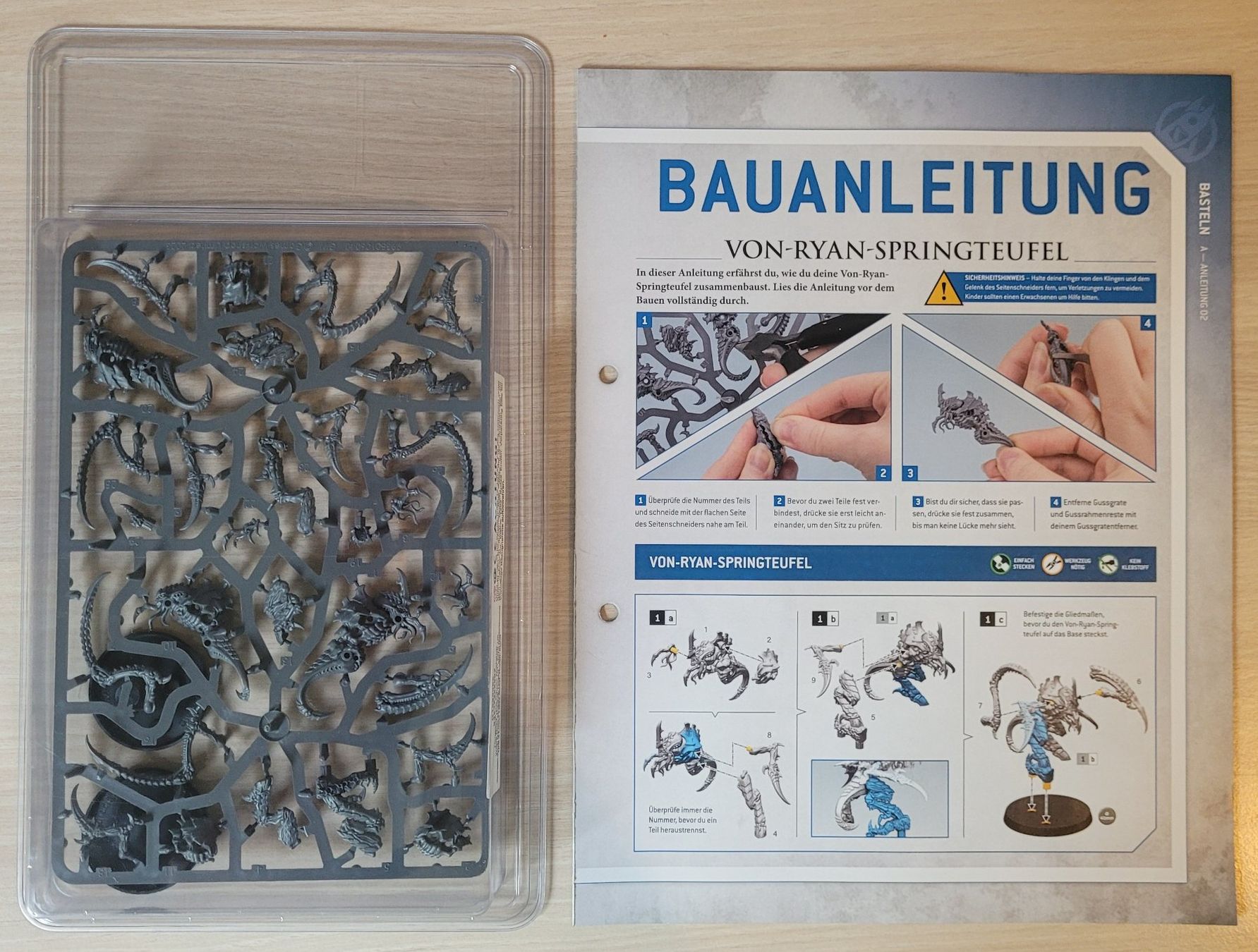 Kits de montage: Warhammer 40k Tyraniden: Von-Ryan-Springteufel – Neuf (Voir description) à Zürich par ste_y2r8