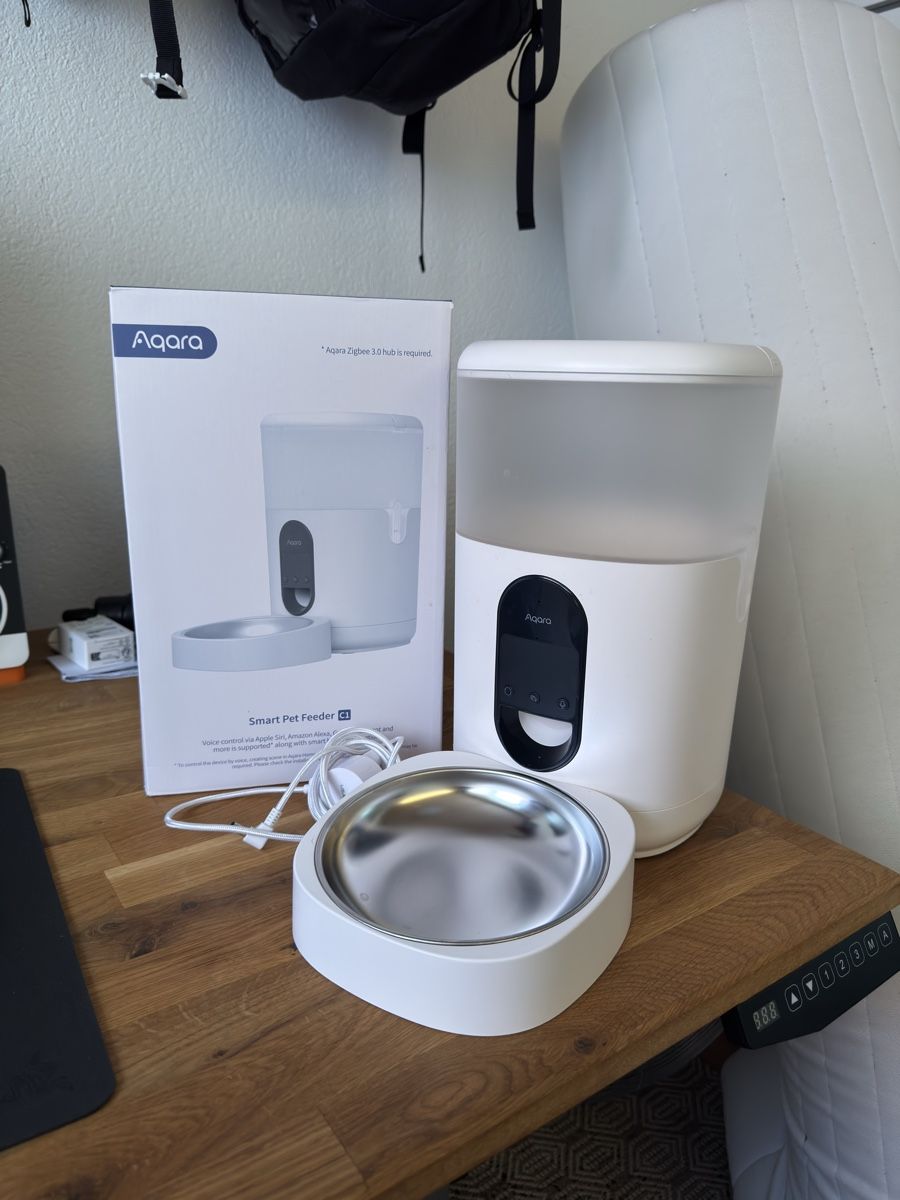 Mangimi: Aqara Smart Pet Feeder C1 Futterautomat – Usato da Bern venduto da SimetraX