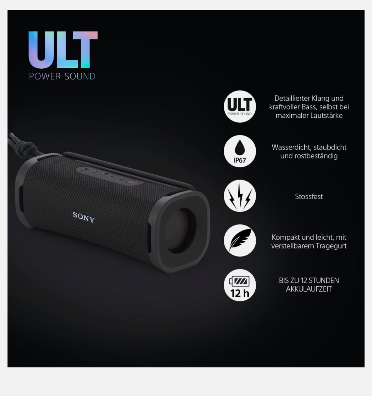 Sony Lautsprecher: Sony Bluetooth Lautsprecher ULT Field 1 – Neu und originalverpackt aus Winterthur von Pcline1 5