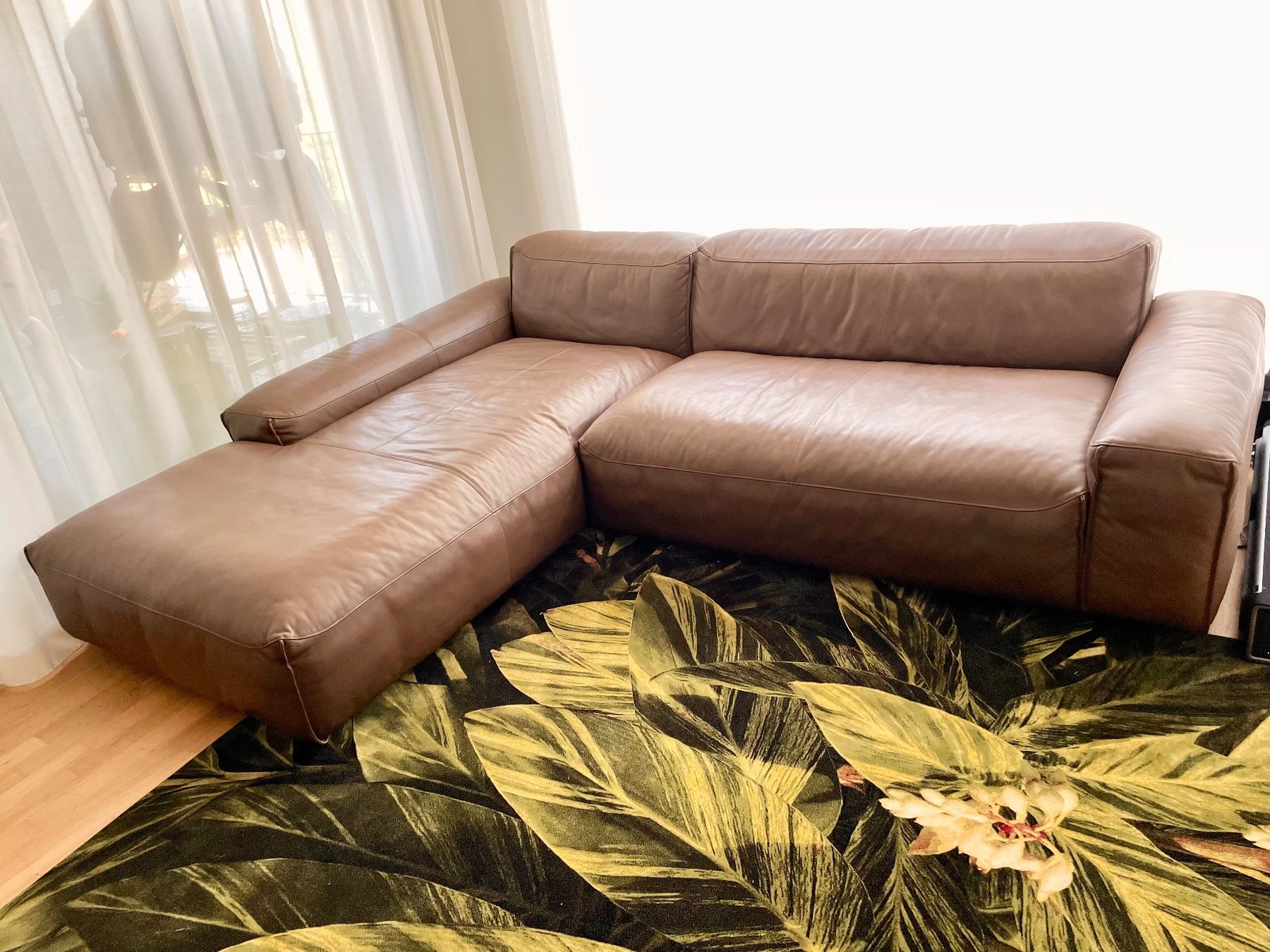 Rolf Benz Sofas: Rolf Benz Leder-Ecksofa - Modell: MIO – Gebraucht aus Rüschlikon von  1
