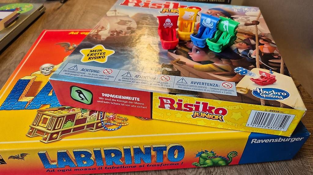Giochi: Risiko Junior und Labyrinth – Usato da Adelboden venduto da afkcamper